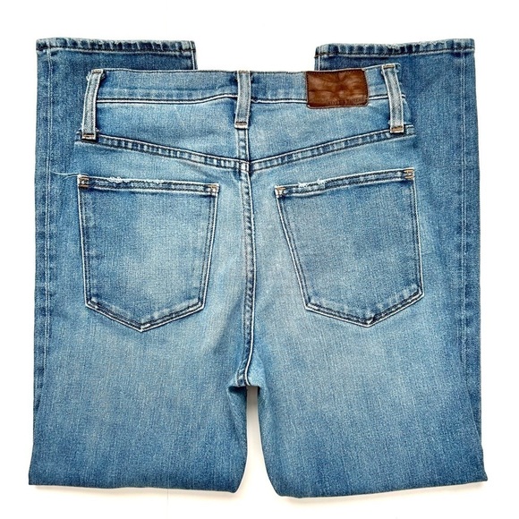 Madewell Rivet & Thread Cali Demi-Boot Jeans in Shetland Wash AK803 Size 26 - Picture 9 of 14